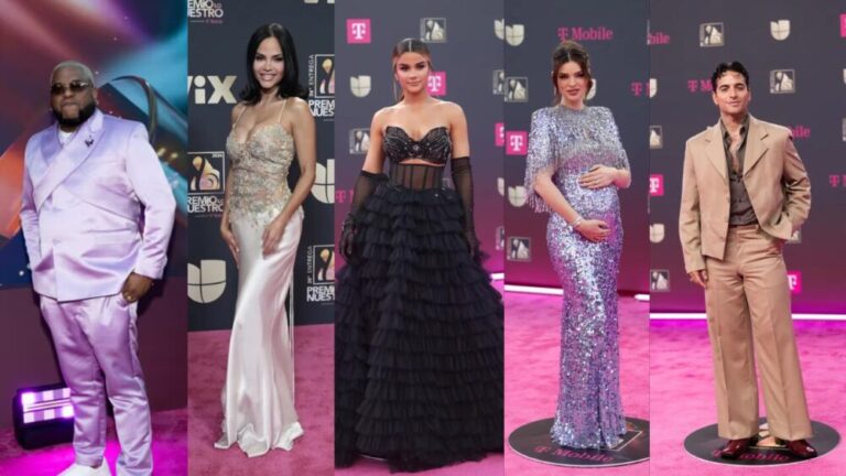 La alfombra magenta de Premio Lo Nuestro 2026 derrochó glamour y tendencias