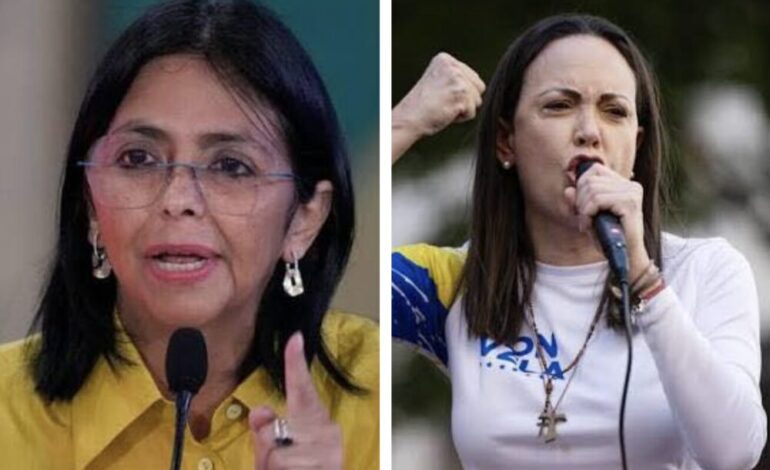 Delcy Rodríguez advierte que María Corina Machado deberá rendir cuentas si regresa a Venezuela