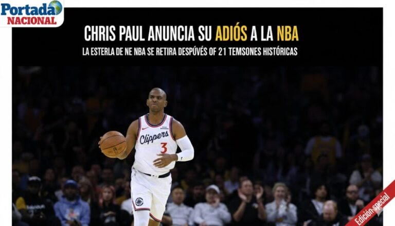A los 40 años, Chris Paul anuncia su retiro de la NBA
