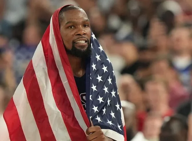 Kevin Durant apunta a París 2028 y no descarta su quinta cita olímpica