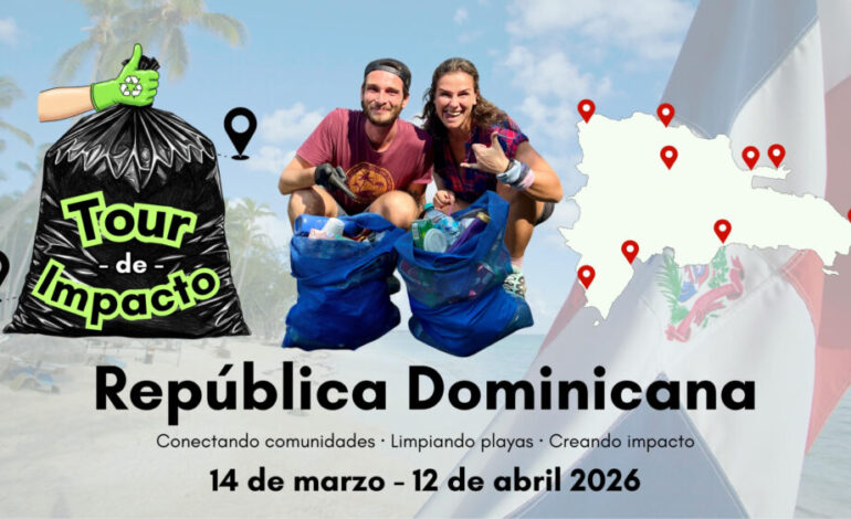 Tour de Impacto 2026 limpiará playas de República Dominicana