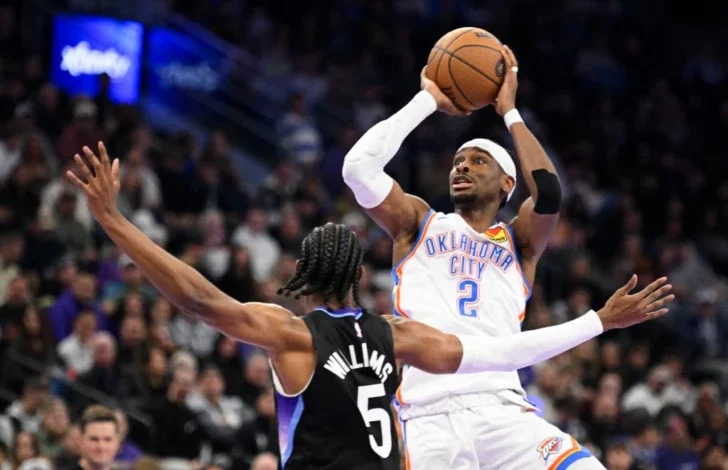 Thunder domina y Celtics aseguran playoffs