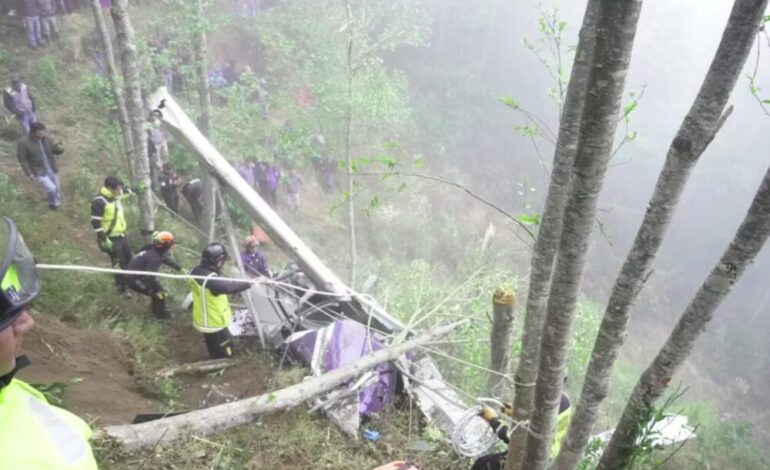 Accidente de avioneta en Guatemala deja cuatro fallecidos