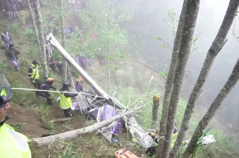 Accidente de avioneta en Guatemala deja cuatro fallecidos