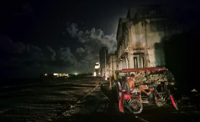  Cuba sufre otro apagón total: crisis eléctrica se agrava y aumenta tensión con EE.UU.