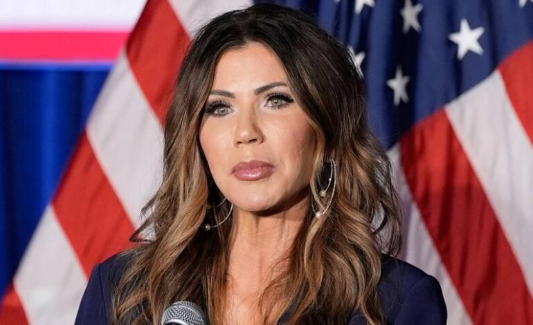Trump destituye a Kristi Noem como secretaria de Seguridad Nacional y nombra al senador Markwayne Mullin