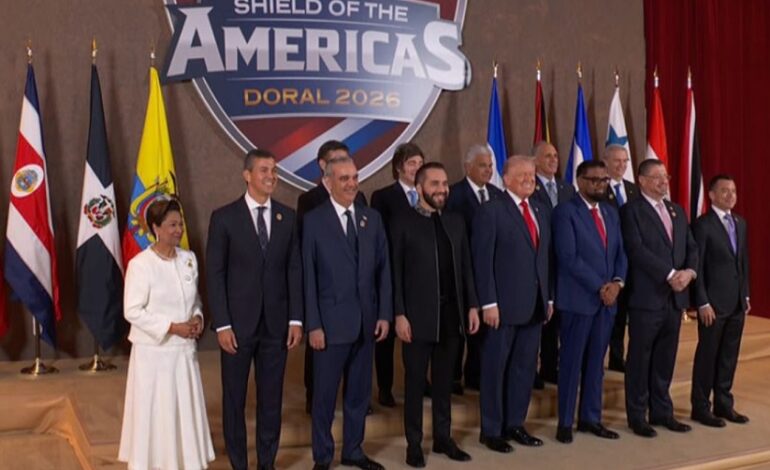 Abinader participa en cumbre “Escudo de las Américas” convocada por Trump en Miami