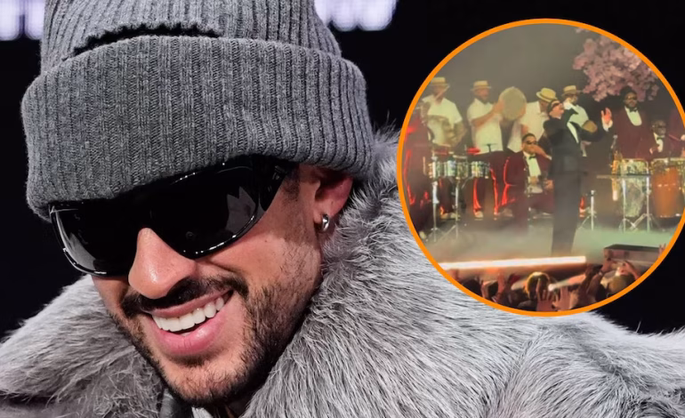 Bad Bunny hace cantar en español a japoneses durante concierto exclusivo en Tokio