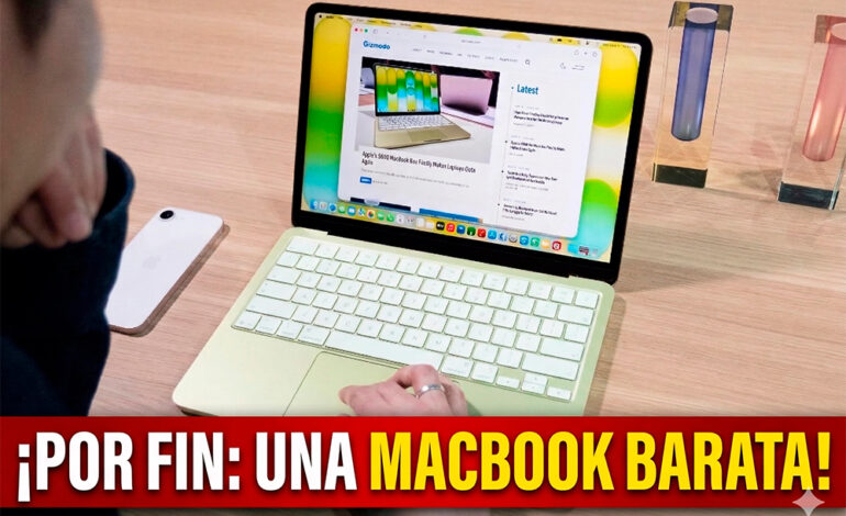 ¿Una Macbook con el chip de un iPhone? Esta laptop rompio con todo!