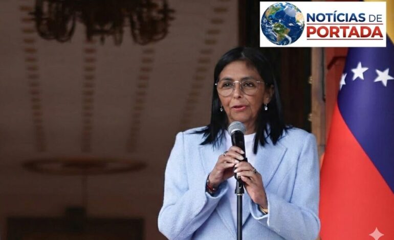 Washington eleva la presión: evalúan cargos por corrupción contra Delcy Rodríguez