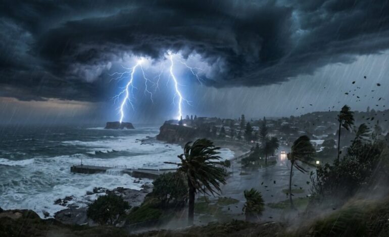 Indomet alerta por lluvias, tormentas eléctricas y ráfagas de viento en varias provincias