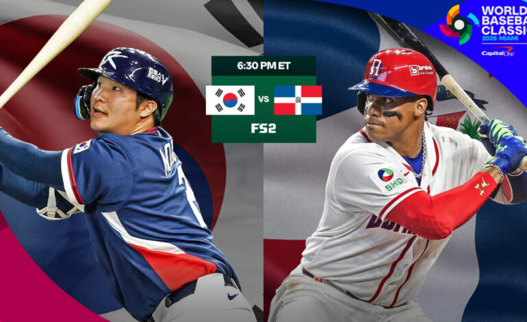 Korea vs. Dominican Republic 2026 World Baseball Classic