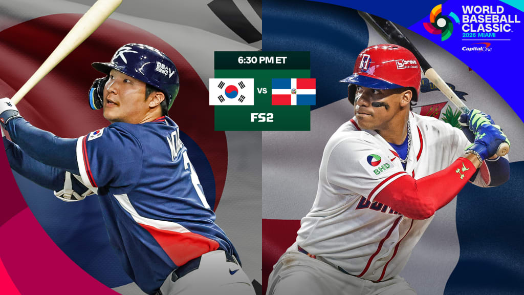 Korea vs. Dominican Republic 2026 World Baseball Classic