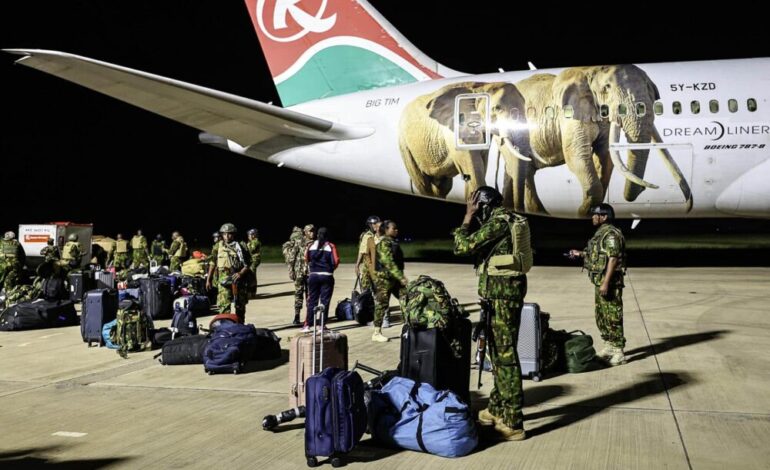Kenia retira a 215 policías que participaron en misión de seguridad en Haití