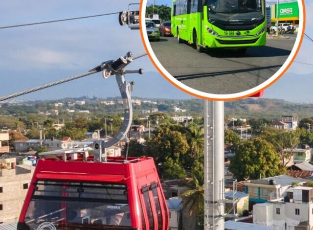 Teleférico suspende servicio por mantenimiento en Santo Domingo y Santiago