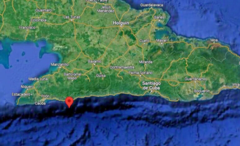 Sismo de magnitud 5.3 sacude el oriente de Cuba durante la madrugada