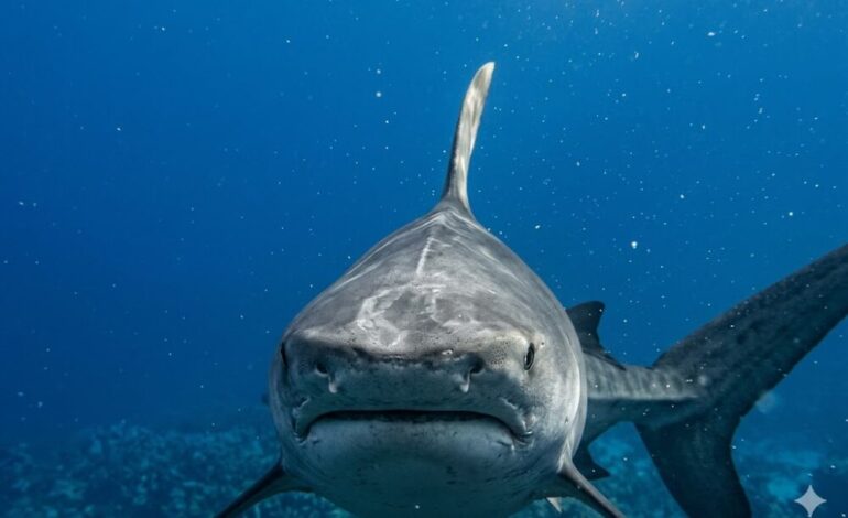 Alarma ambiental: detectan cocaína y fármacos en tiburones de Bahamas