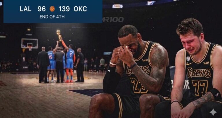 OKC aplasta a Lakers y manda mensaje en la NBA