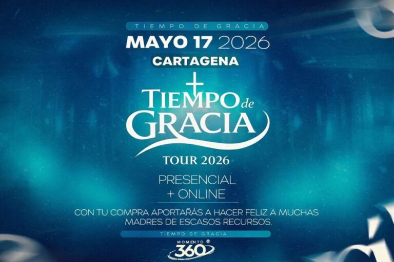 Cartagena acogerá evento “Tiempo de Gracia” con música y fe
