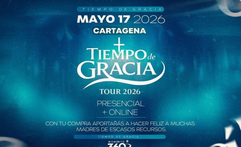 Cartagena acogerá evento “Tiempo de Gracia” con música y fe