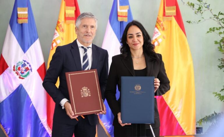 RD y España firman tratado para fortalecer la cooperación en seguridad y lucha contra el crimen
