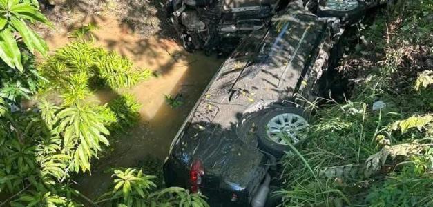 Accidente en avanzada presidencial rumbo a Puerto Plata deja tres heridos