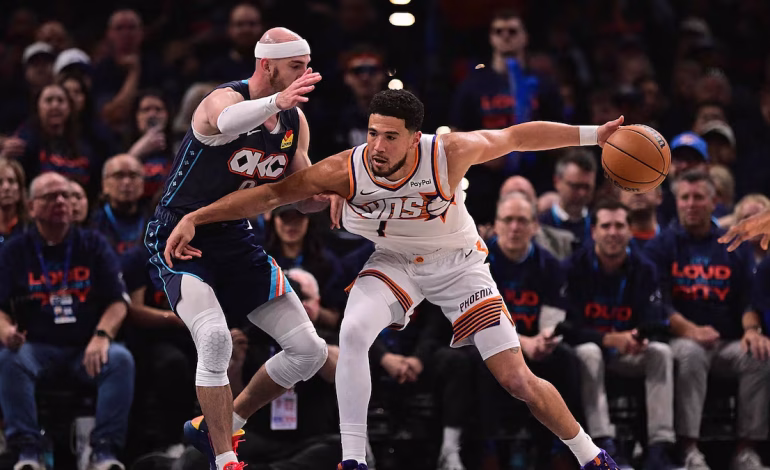 Thunder aplastan a Suns y estalla la polémica arbitral en playoffs de la NBA