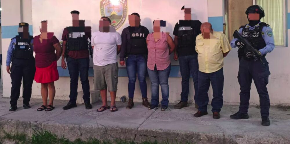 Capturan red familiar por abuso infantil en Honduras