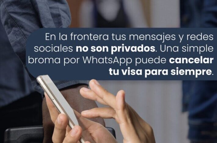 EE.UU. endurece controles: revisar celulares y cancelar visas en aeropuertos