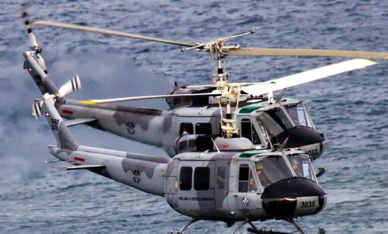 Helicóptero de la Fuerza Aérea sufre accidente en San Isidro; tripulación sale ilesa