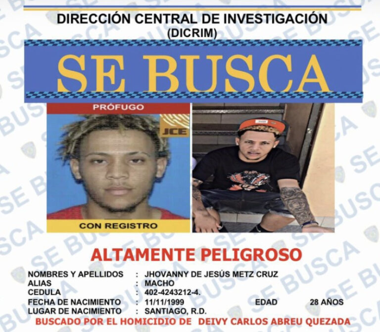 Identifican a “Macho” como presunto autor de ataque a cuchilladas en Palacio de Justicia de Santiago