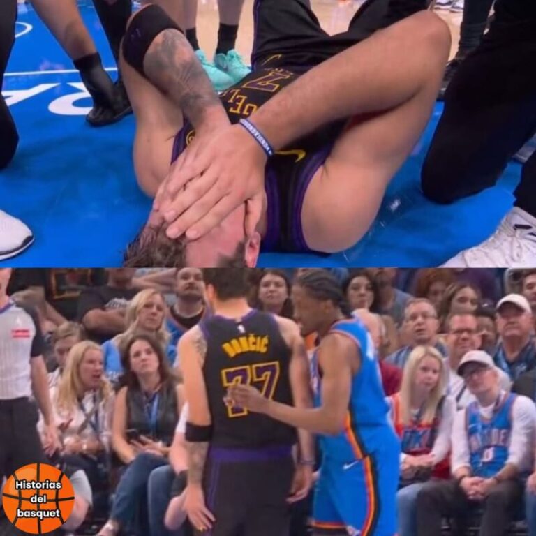 ¡ALARMA EN LA NBA! DONČIĆ SALE LESIONADO Y ENCIENDE LAS ALERTAS