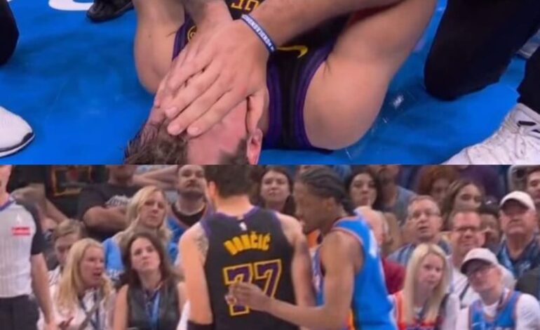 ¡ALARMA EN LA NBA! DONČIĆ SALE LESIONADO Y ENCIENDE LAS ALERTAS