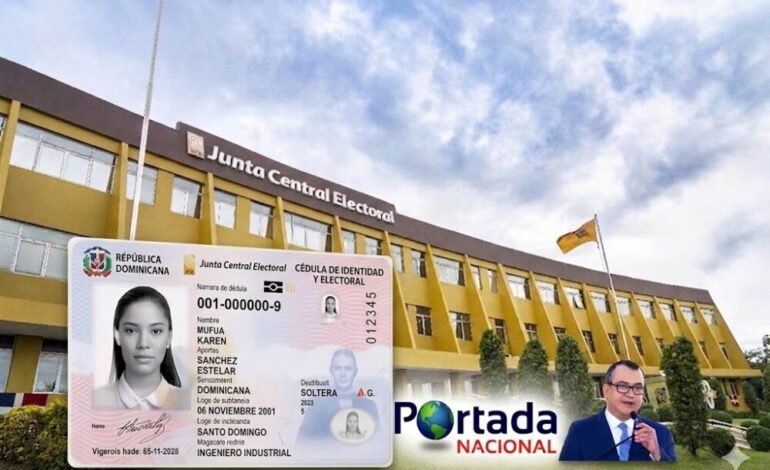 JCE inicia este domingo 12 entrega de nueva cédula: proceso será por mes de nacimiento