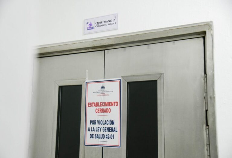 Salud clausura más de 500 centros por violaciones sanitarias en RD