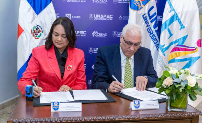 UNAPEC y FEM sellan alianza para impulsar el liderazgo femenino