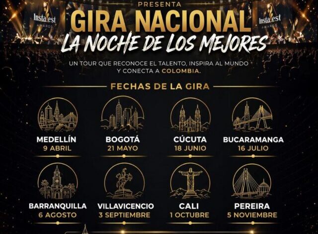 INSTAFEST AWARDS 2026 inicia gira nacional por Colombia