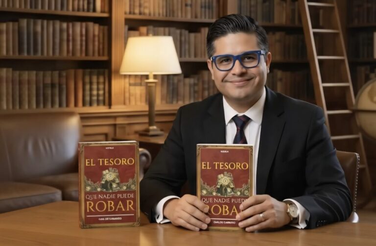 Carlos Camargo debuta como novelista con “El tesoro que nadie puede robar”