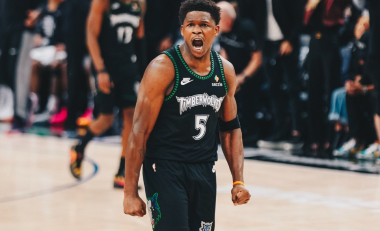 Anthony Edwards explota con 36 puntos y Minnesota empata la serie