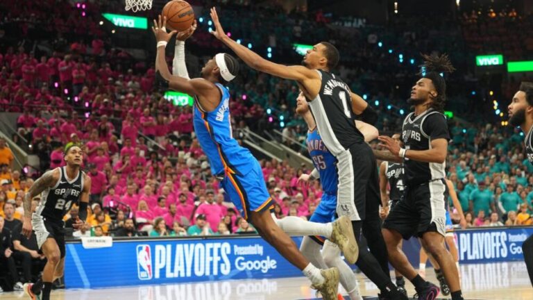 Thunder responde con autoridad y silencia a Spurs en San Antonio