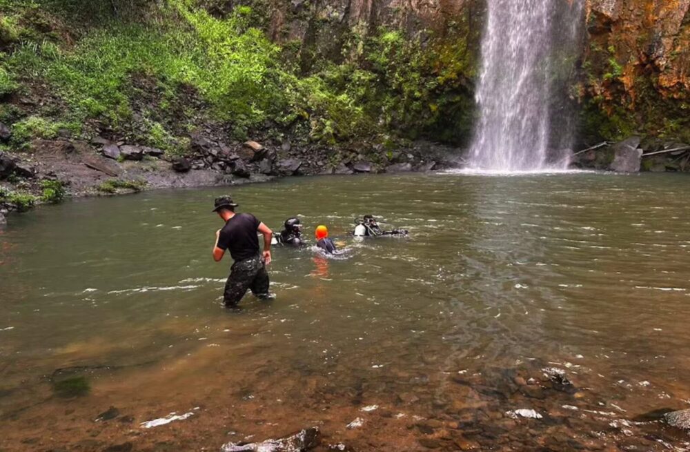 Mueren tres personas ahogadas en cascada El Chorrerón en El Salvador