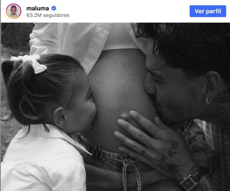 Maluma anuncia que será padre por segunda vez