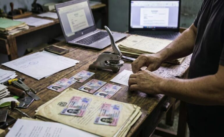Desmantelan en Santiago laboratorio clandestino dedicado a falsificación de documentos y estafas cibernéticas