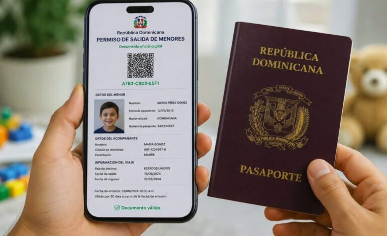 Gobierno digitaliza permiso de salida de menores y elimina trámites presenciales en aeropuertos