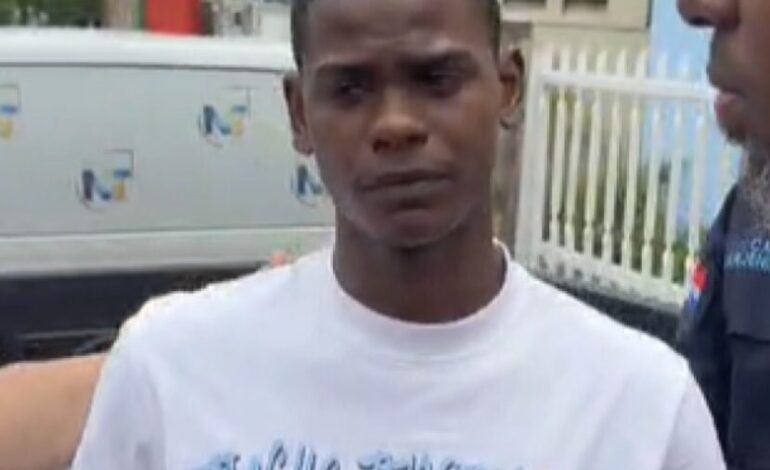 Policía entrega a la justicia a “Negro Malo” por agresión contra chofer del TRAE