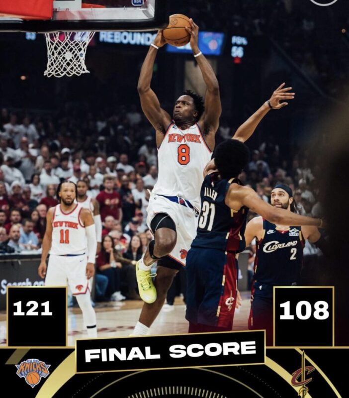 Knicks quedan a un triunfo de volver a unas Finales NBA tras 27 años