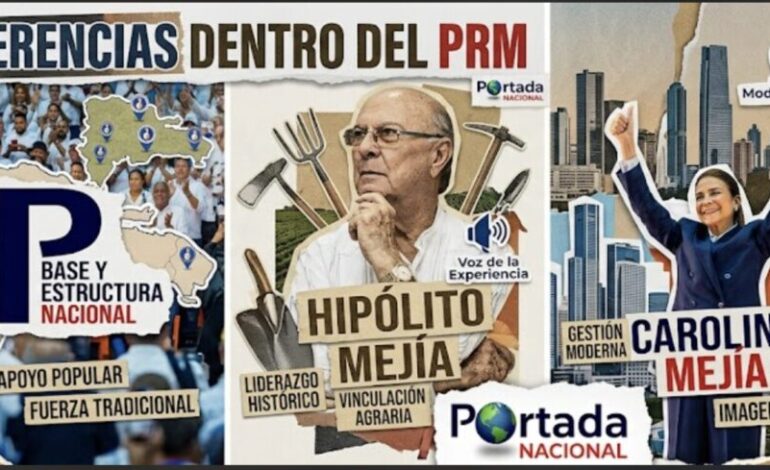 ¿Distancia política? Carolina y Hipólito envían señales distintas en el PRM
