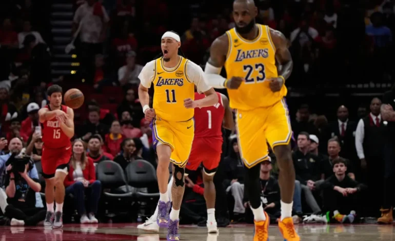 LeBron lidera la resistencia: Lakers avanzan y van contra el Thunder