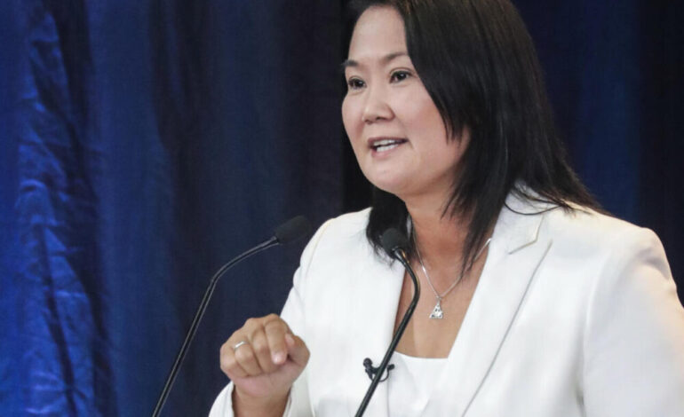 Miles marchan en Perú contra Keiko Fujimori a días de las elecciones presidenciales