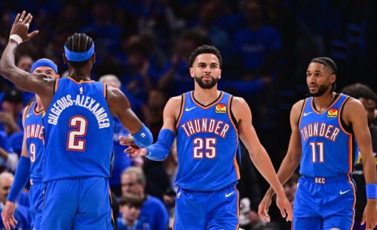 Thunder aplasta a Lakers y golpea primero en semifinales del Oeste
